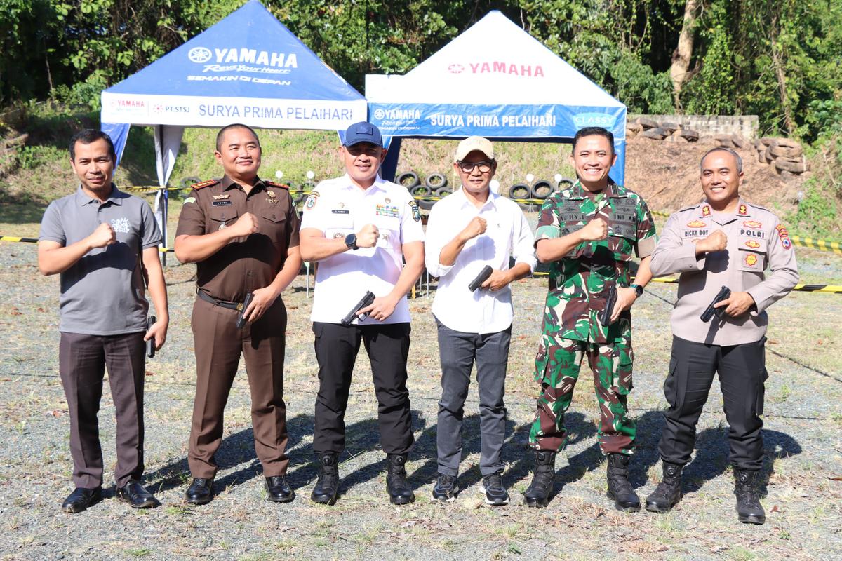 Perkuat Sinergitas Antarinstansi, Polres Tanah Laut Gelar Coffee Morning dan Latihan Menembak Bersama Forkopimda