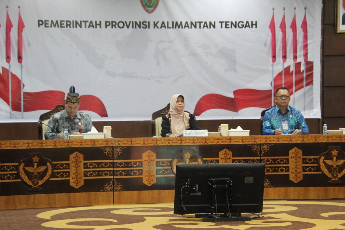 Perkuat Sinergi Lintas Sektor, Pemprov Kalteng Gelar Rapat Pematangan Persiapan HUT Ke-81 Kemerdekaan RI