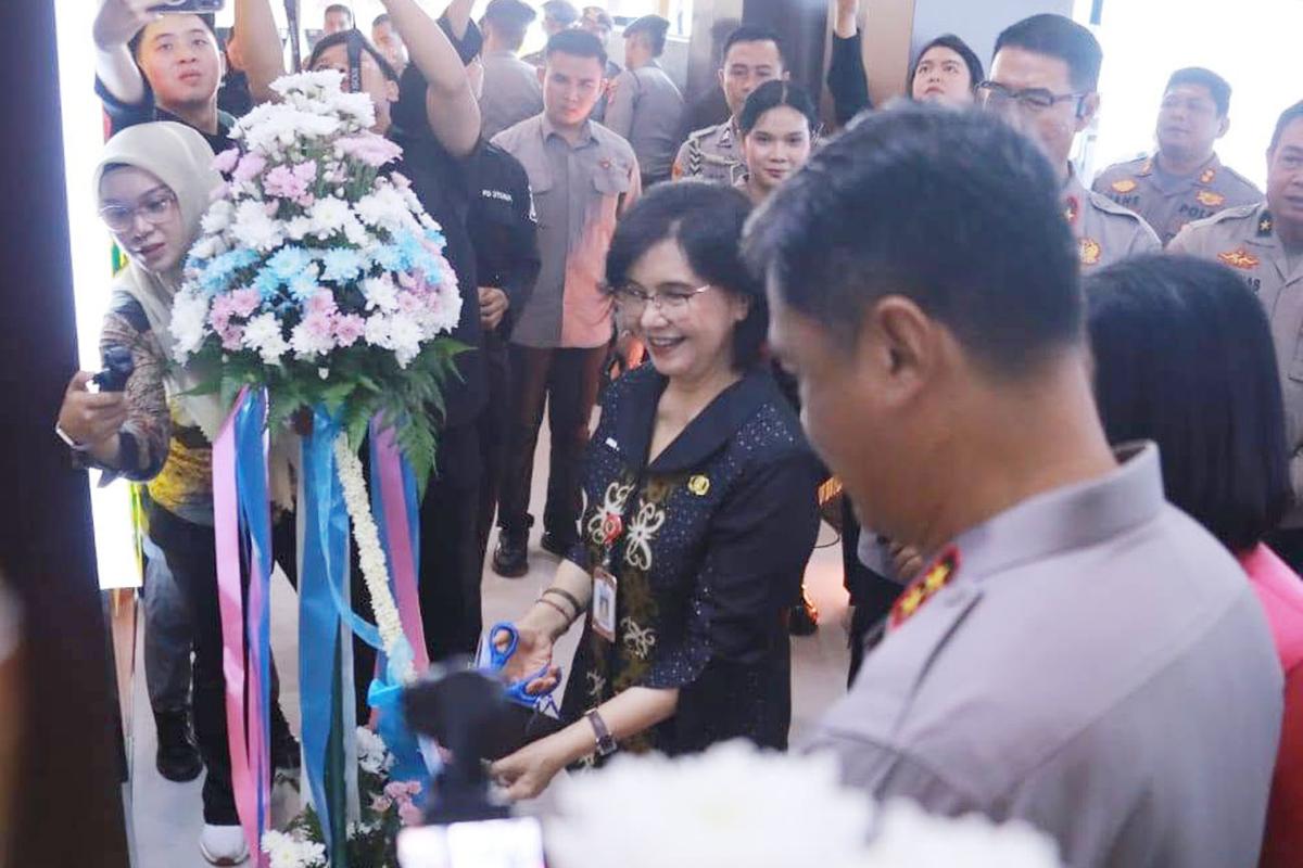 Pj. Sekda Hadiri Peresmian Renovasi Mako Ditsamapta Polda Kalteng