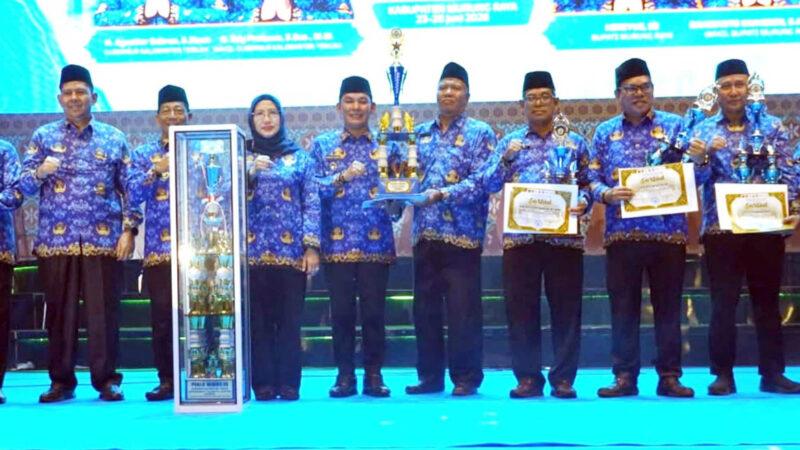 Resmi Ditutup, Kabupaten Murung Raya Raih Juara Umum MTQ VIII KORPRI Kalteng