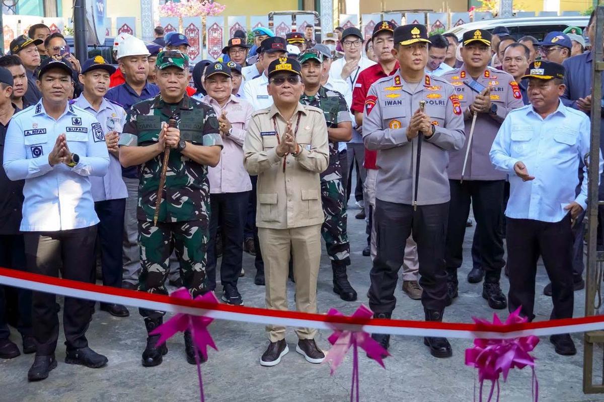 Gubernur Kalteng Launching Pembangunan Dermaga Waterfront City di Kabupaten Kapuas
