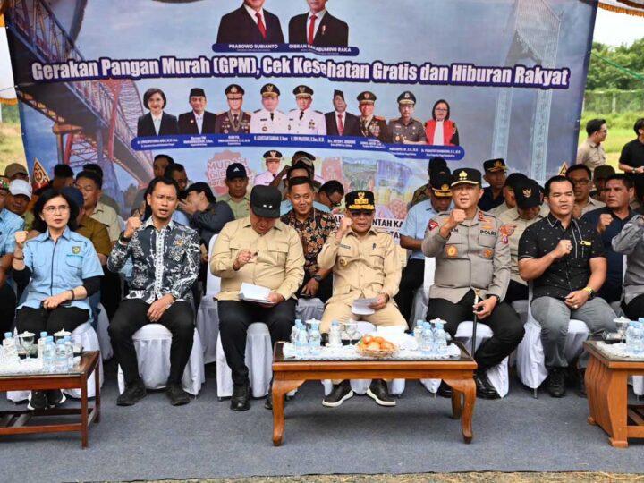 Gubernur Kalteng Buka GPM dan CKG Peringatan Hari Jadi ke-24 Kabupaten Pulang Pisau