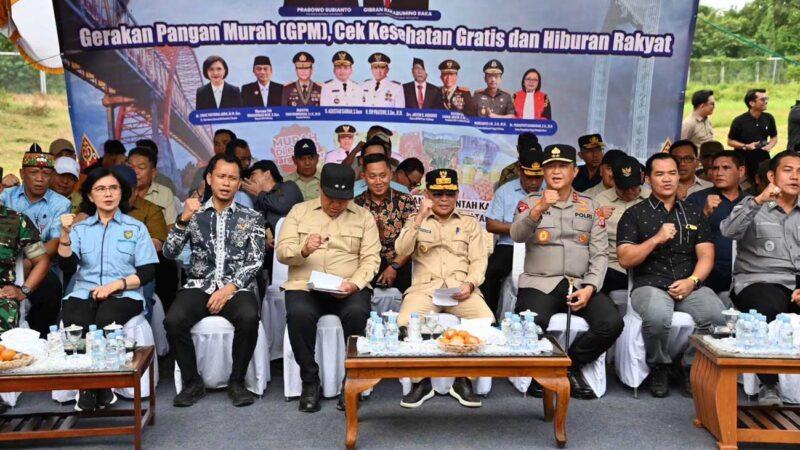Gubernur Kalteng Buka GPM dan CKG Peringatan Hari Jadi ke-24 Kabupaten Pulang Pisau