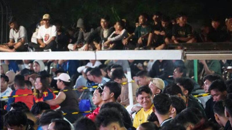 Berlangsung Meriah, Gelaran Nobar Final Piala Dunia 2026 di Bundaran Besar Palangka Raya