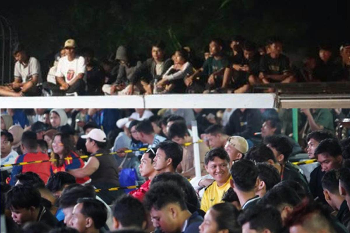 Berlangsung Meriah, Gelaran Nobar Final Piala Dunia 2026 di Bundaran Besar Palangka Raya