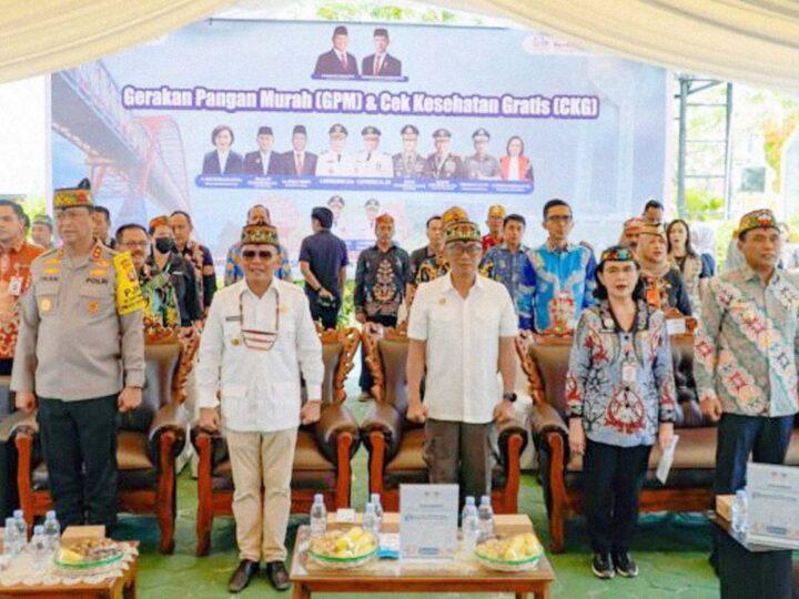 Perkuat Kolaborasi Jaga Stabilitas Harga, Pemprov Kalteng dan Pemkot Gelar Gerakan Pangan Murah
