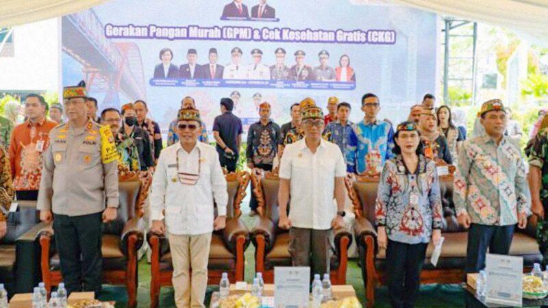 Perkuat Kolaborasi Jaga Stabilitas Harga, Pemprov Kalteng dan Pemkot Gelar Gerakan Pangan Murah