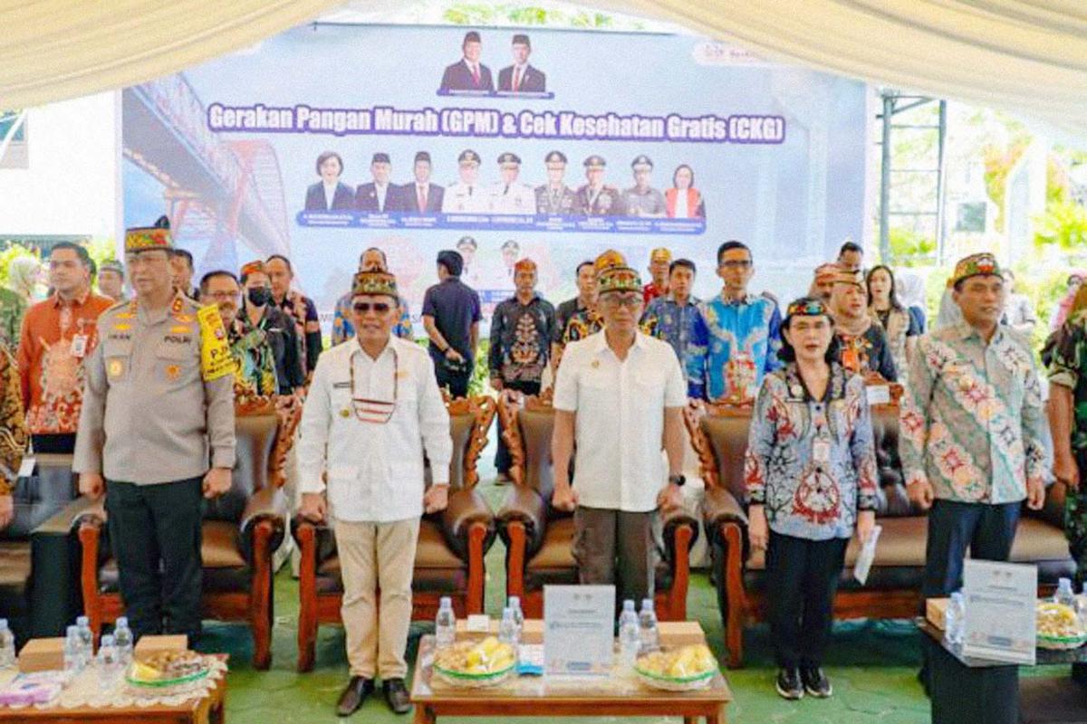 Perkuat Kolaborasi Jaga Stabilitas Harga, Pemprov Kalteng dan Pemkot Gelar Gerakan Pangan Murah