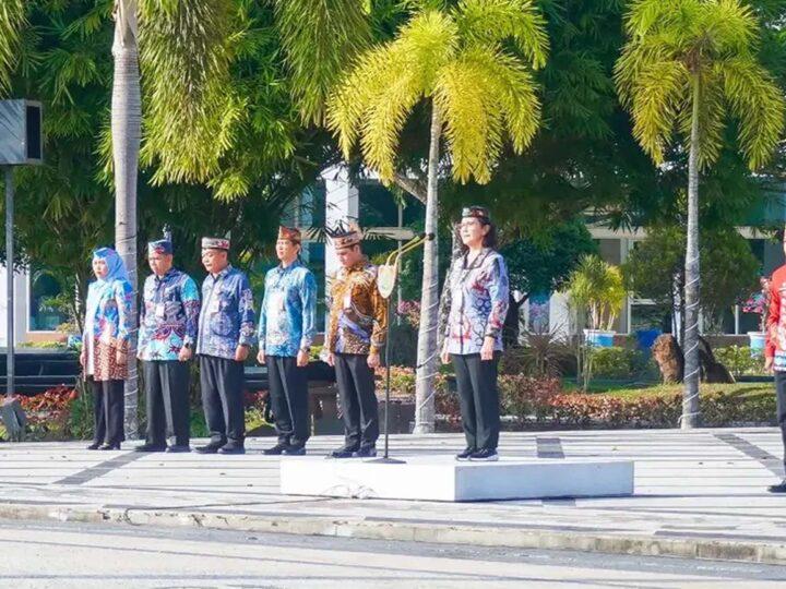 Pimpin Upacara Peringatan HAN ke-42, Sekda Kalteng Tegaskan Prioritas Pemenuhan Hak dan Perlindungan Anak