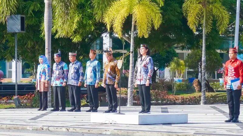 Pimpin Upacara Peringatan HAN ke-42, Sekda Kalteng Tegaskan Prioritas Pemenuhan Hak dan Perlindungan Anak