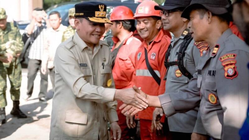 Gubernur Kalteng Beserta Forkopimda Tinjau Posko Siaga Penanganan Karhutla di Pulang Pisau