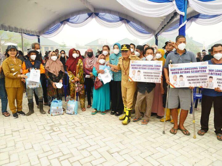 Karhutla Melanda, Gubernur Agustiar Sabran Pastikan Warga Petuk Katimpun Mendapat Perhatian
