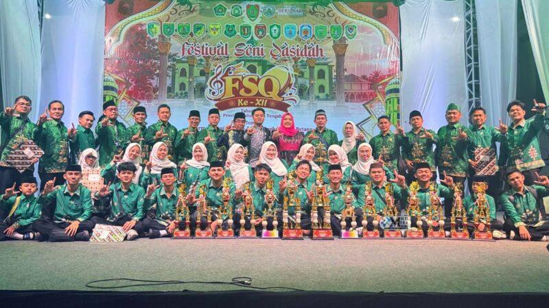 Murung Raya Raih Juara Umum III FSQ XII Kalteng, Jadi Motivasi Pengembangan Seni Islami